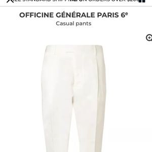 Officine Generale pants